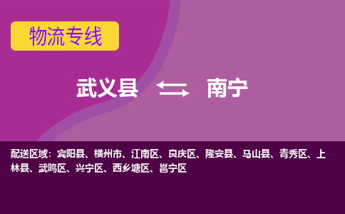 武义到南宁物流公司|武义县到南宁货运专线-效率先行