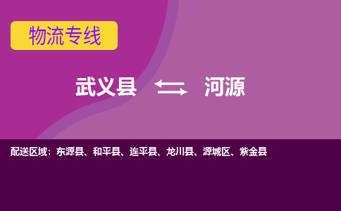 武义到河源物流公司|武义县到河源货运专线-效率先行