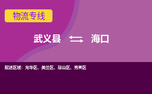 武义到海口物流公司|武义县到海口货运专线-效率先行