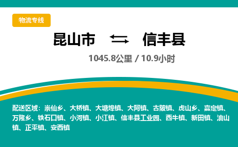 昆山到信丰县物流公司|昆山市到信丰县货运专线-效率先行