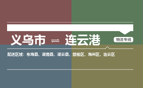 义乌到连云港物流公司物流配送-义乌市到连云港货运专线-效率先行