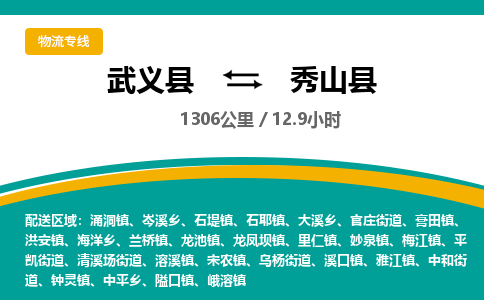 武义到秀山县物流公司|武义县到秀山县货运专线-效率先行