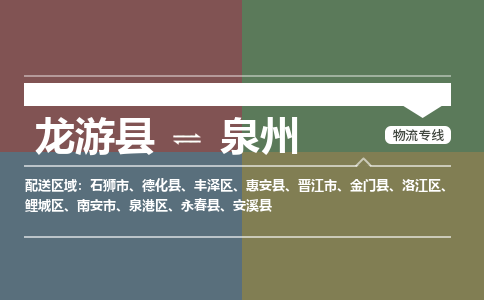 龙游到泉州物流公司|龙游县到泉州货运专线-效率先行