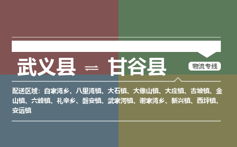 武义到甘谷县物流公司|武义县到甘谷县货运专线-效率先行