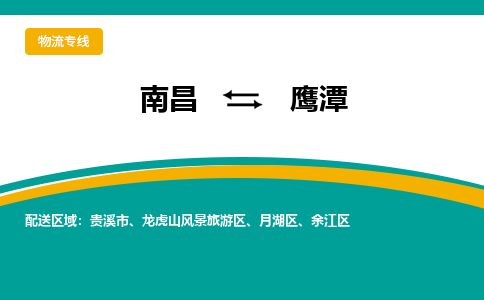 南昌到鹰潭物流公司|南昌到鹰潭货运专线-效率先行