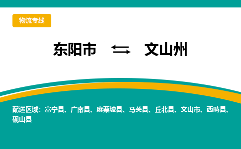 东阳到文山州物流公司-东阳市至文山州货运专线高安全性代理