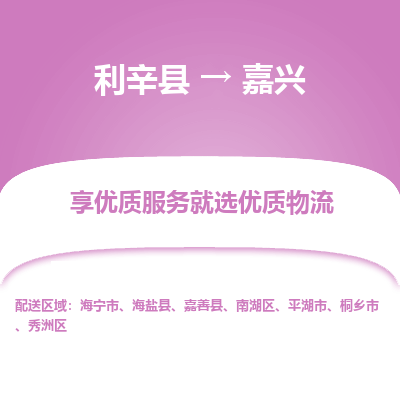 利辛直达南湖区物流专线-承接零担，整车物流配送，利辛县至南湖区货运公司，货运安全实惠