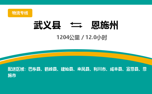 武义到恩施州物流公司|武义县到恩施州货运专线-效率先行