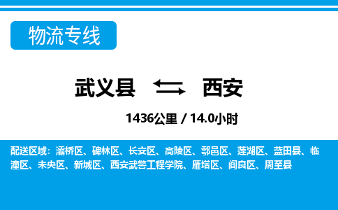 武义到西安物流公司|武义县到西安货运专线-效率先行