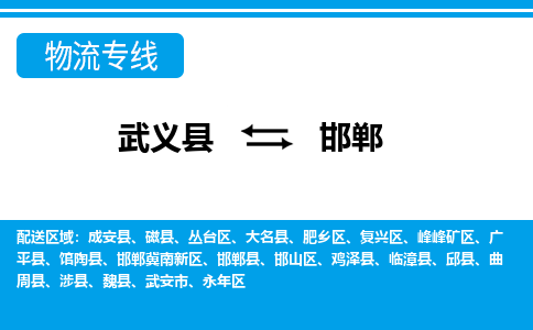 武义到邯郸物流公司|武义县到邯郸货运专线-效率先行