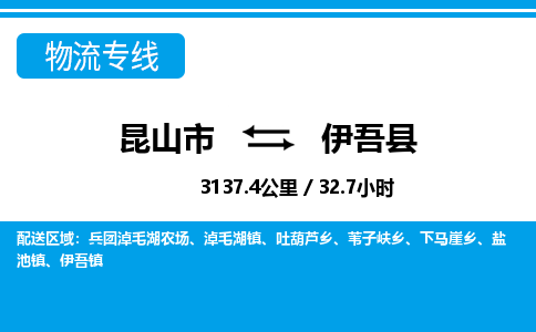 昆山到伊吾县物流公司|昆山市到伊吾县货运专线-效率先行