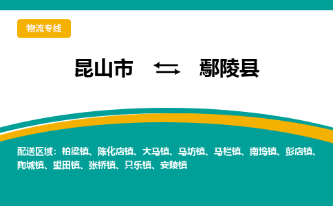 昆山到鄢陵县物流公司|昆山市到鄢陵县货运专线-效率先行