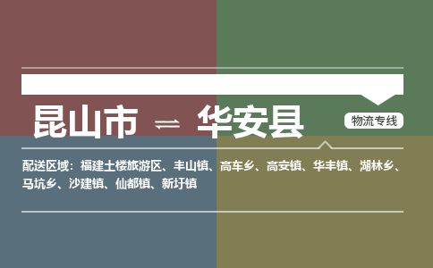 昆山到华安县物流公司|昆山市到华安县货运专线-效率先行