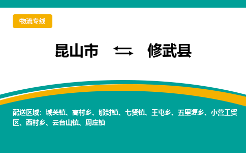 昆山到修武县物流公司|昆山市到修武县货运专线-效率先行