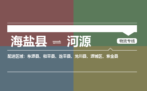 海盐到河源物流公司|海盐县到河源货运专线-效率先行