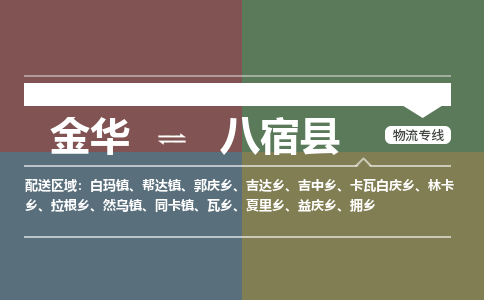 金华到八宿县物流公司|金华到八宿县货运专线-效率先行