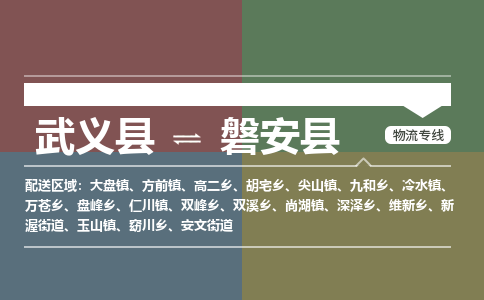 武义到磐安县物流公司|武义县到磐安县货运专线-效率先行