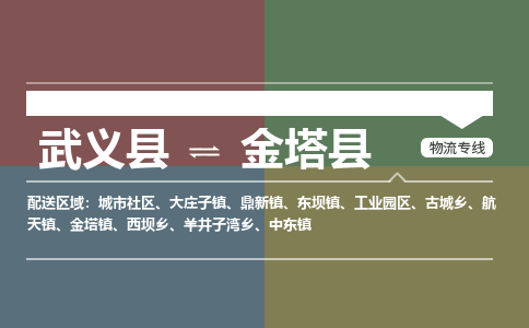 武义到金塔县物流公司|武义县到金塔县货运专线-效率先行