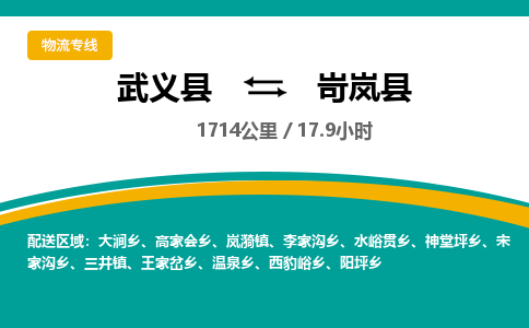 武义到岢岚县物流公司|武义县到岢岚县货运专线-效率先行