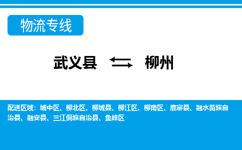 武义到柳州物流公司|武义县到柳州货运专线-效率先行