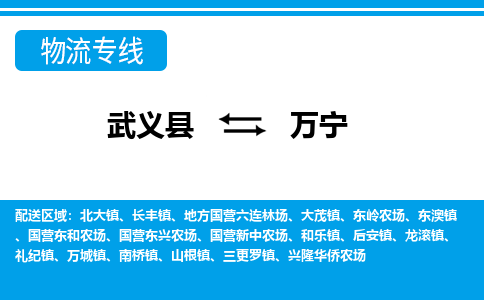 武义到万宁物流公司|武义县到万宁货运专线-效率先行