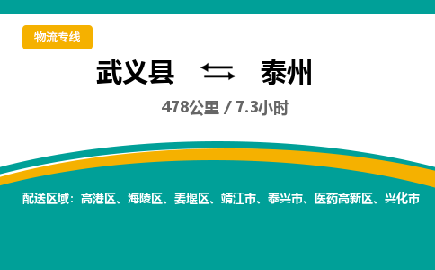 武义到泰州物流公司|武义县到泰州货运专线-效率先行