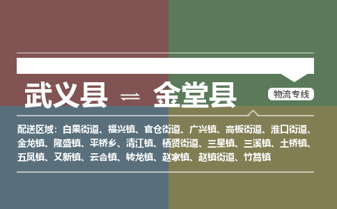武义到金堂县物流公司|武义县到金堂县货运专线-效率先行