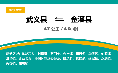 武义到金溪县物流公司|武义县到金溪县货运专线-效率先行