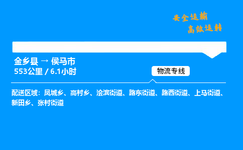 推荐济宁到侯马市物流专线,专线直达,24小时物流热线,上门取货